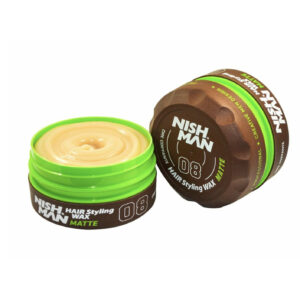 Nishman Matte Finish Hair Styling Wax 08